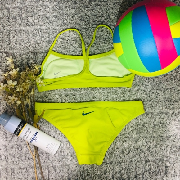 Nike Women's Solid Sport Bikini Swimsuit Set 👙✔️ - Picture 3 of 6